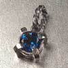 STONE CHARM /BLUE TOPAZ