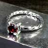 STONE RING /GARNET